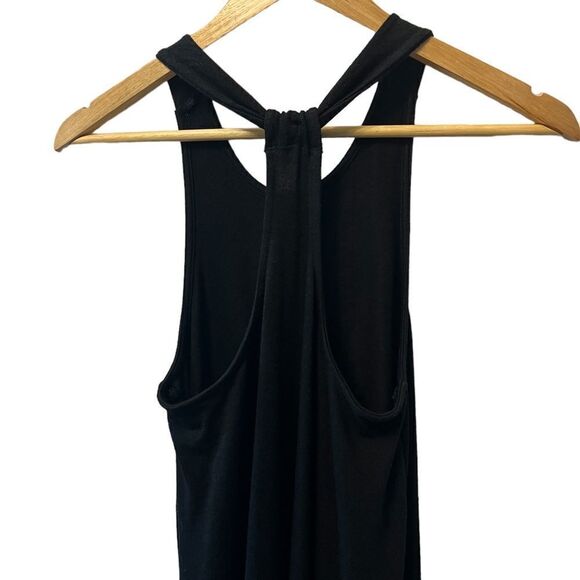 GAP Black Knit T Back Midi Casual Sweater Dress XS - Picture 4 of 7